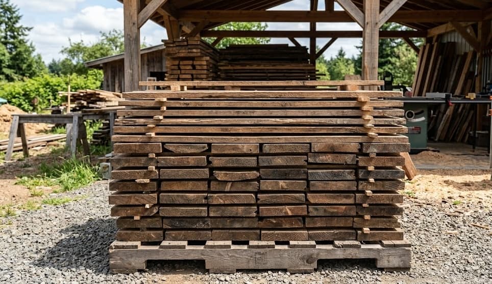 Lumber Minneapolis yard and facility in Roseville, Minnesota